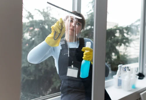 Nettoyage de vitres intérieures et extérieures à Villepot